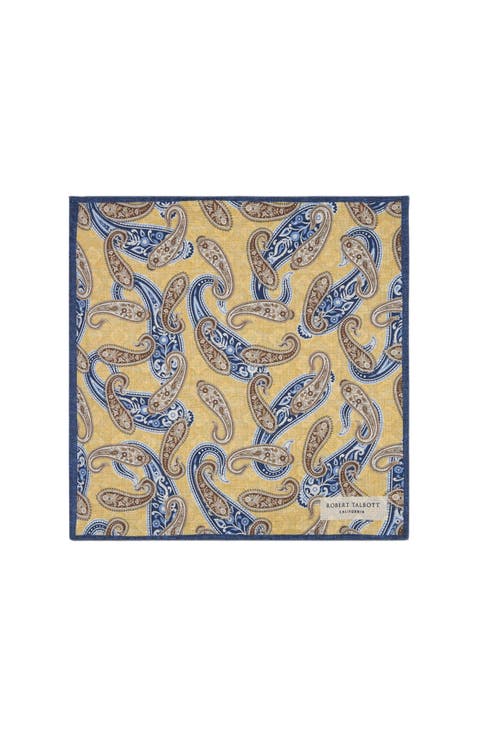 Collins Double Print Pocket Square