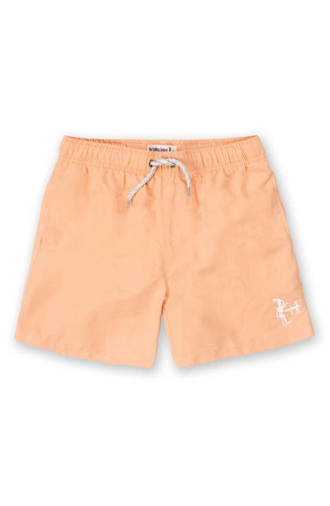 Kids' Washed Volley Swim Trunks (Little Kid)