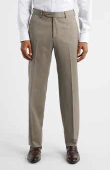 Parker Flat Front Wool Dress Pants