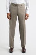 Zanella Parker Flat Front Wool Dress Pants