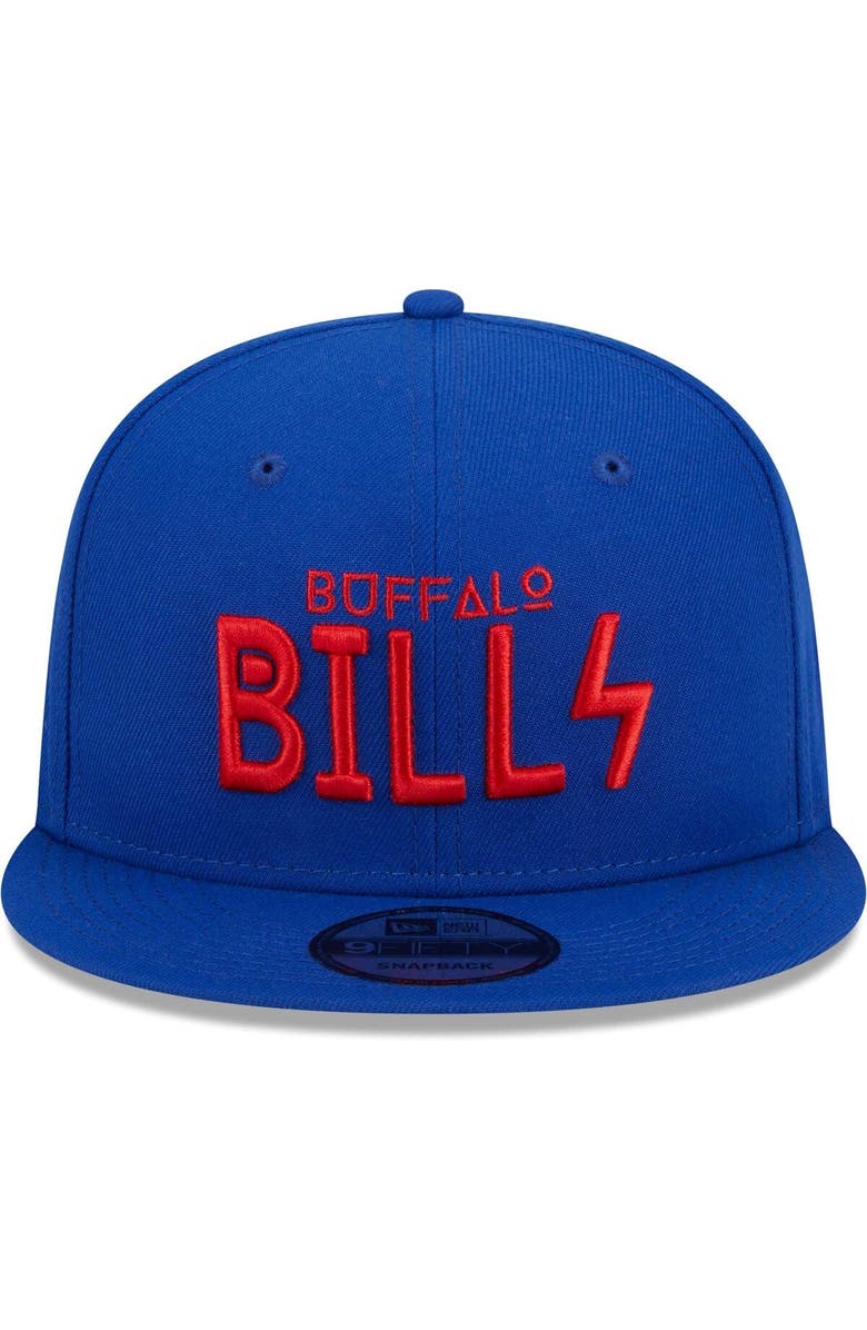 New Era Men's New Era Royal Buffalo Bills Word 9FIFTY Snapback Hat, Alternate, color, Royal