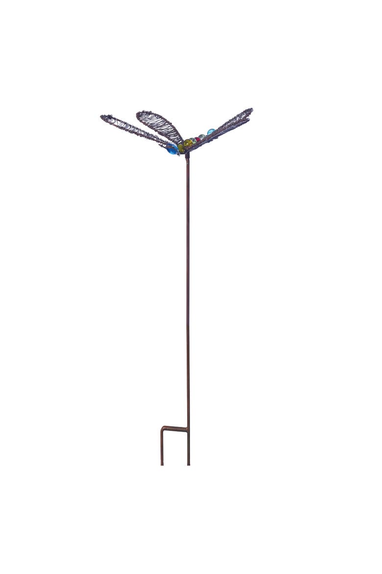Dragonfly Garden Stake, Main, color, Blue