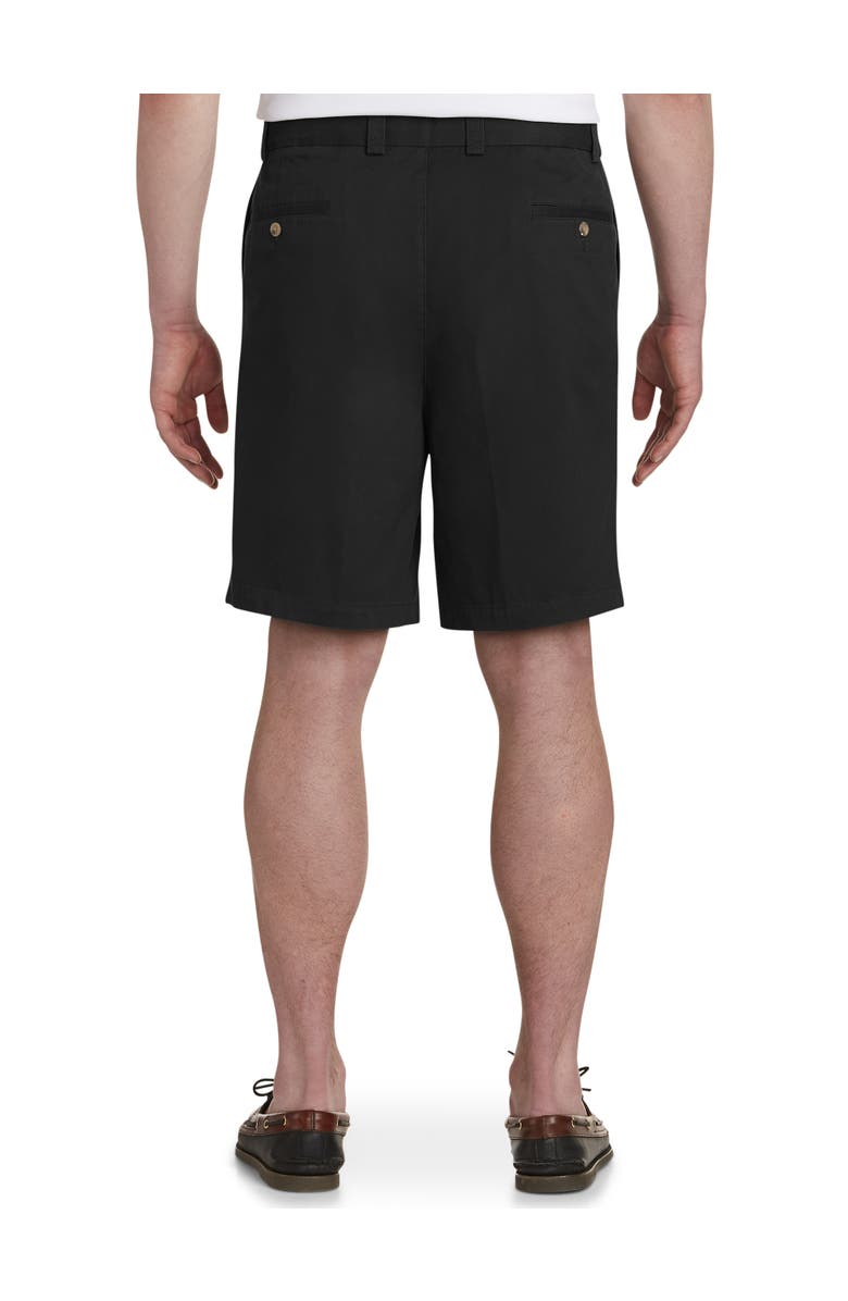 Harbor Bay by DXL Big & Tall Waist-Relaxer Pleated Shorts, Alternate, color,