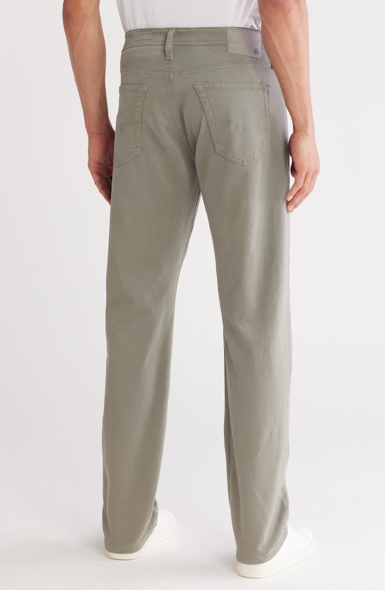 AG Everett Slim Straight Pants, Alternate, color, Olive Drab