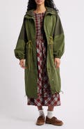 Damson Madder Logan Hooded Raincoat
