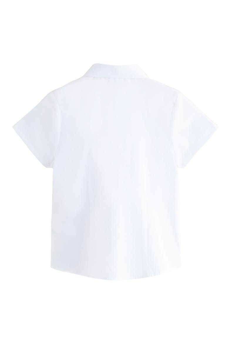 Kids' 5-Pack Button-Up Shirt, Alternate, color, WHITE