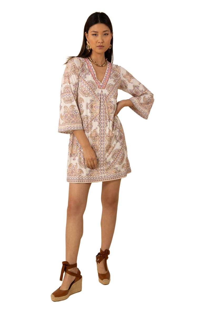 Hale Bob Zariah Jersey Beaded Dress, Main, color, 