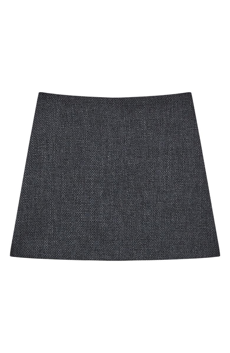 Theory Tweed Miniskirt, Alternate, color,