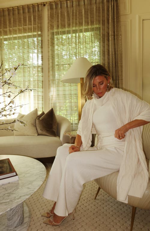Splendid X Cj Cable Scarf In White