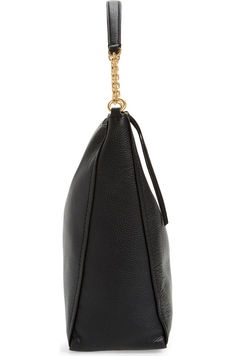 Tory Burch Carson Top Handle Leather Hobo Bag, Alternate, color,