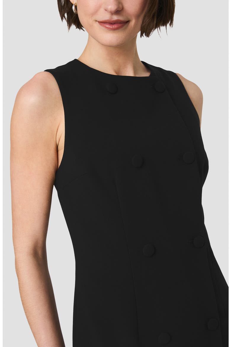 Whisper Sleeveless Minidress, Alternate, color, BLACK