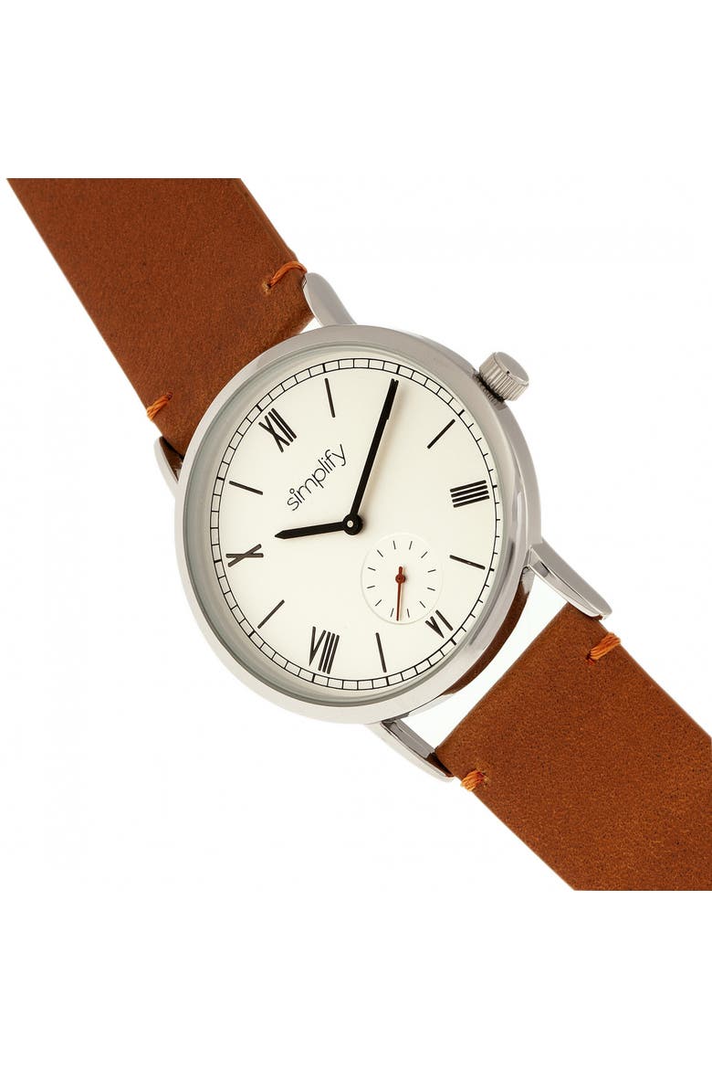 The 5100 Series Sub Dial Second Hand Watch, Alternate, color, Tan