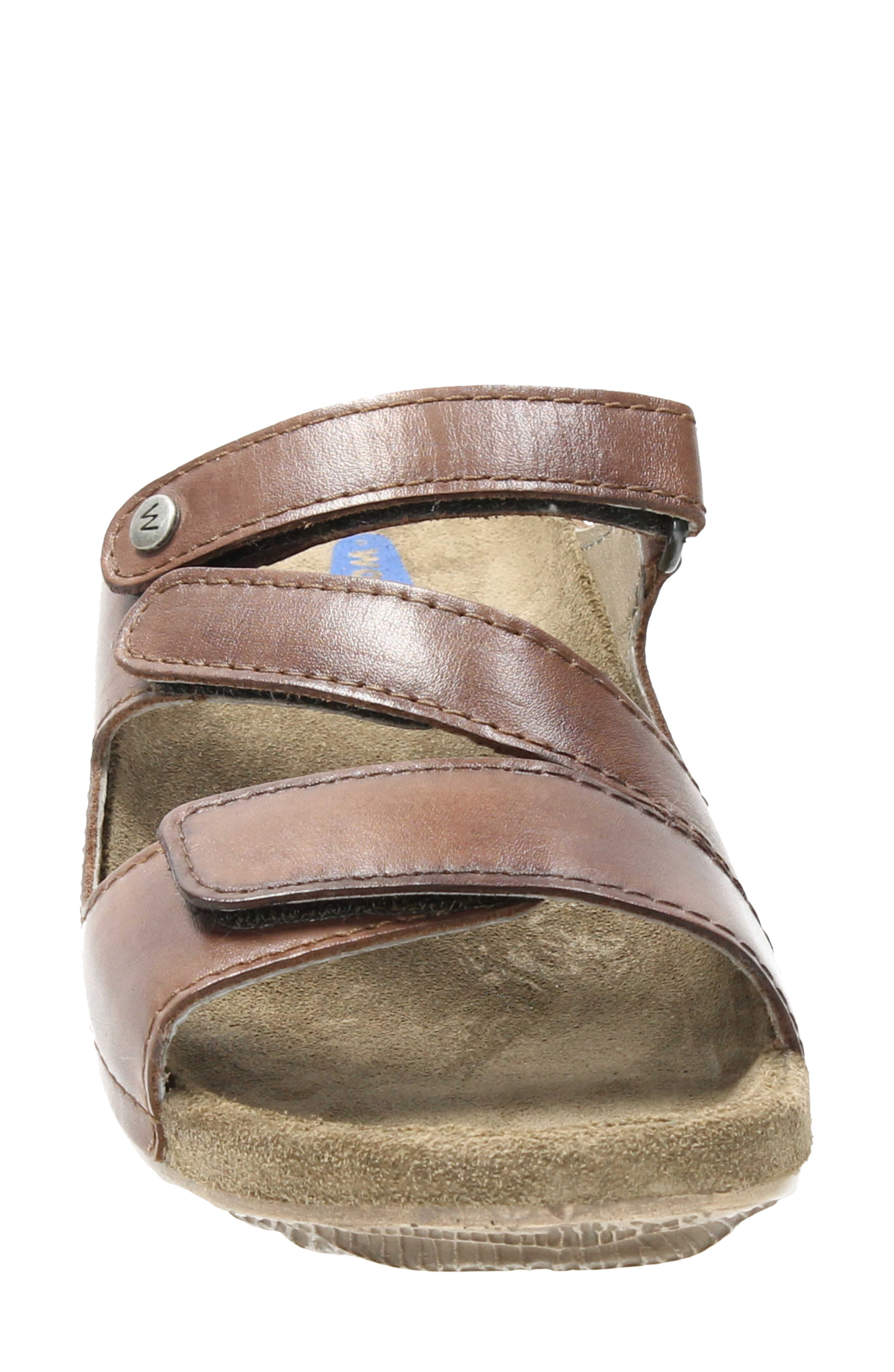 Jasper Sandal, Alternate, color, COGNAC