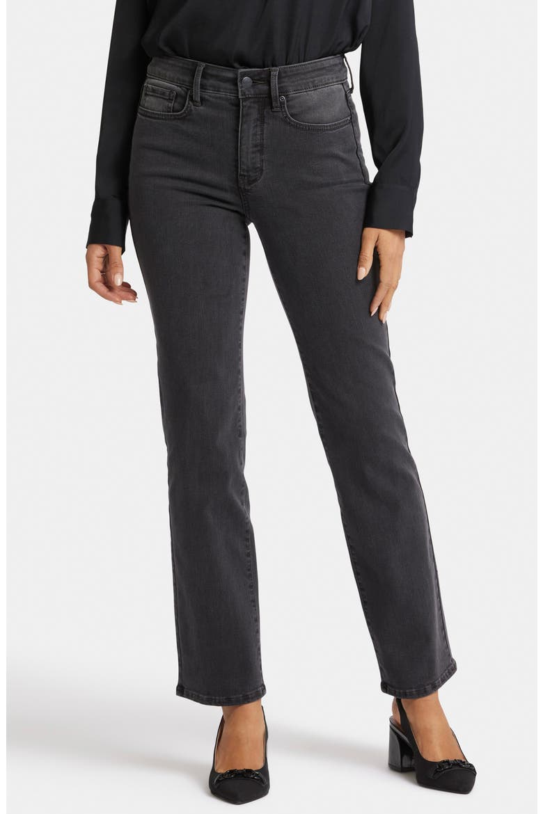 Marilyn High Waist Straight Leg Jeans, Main, color, CLOUD STONE