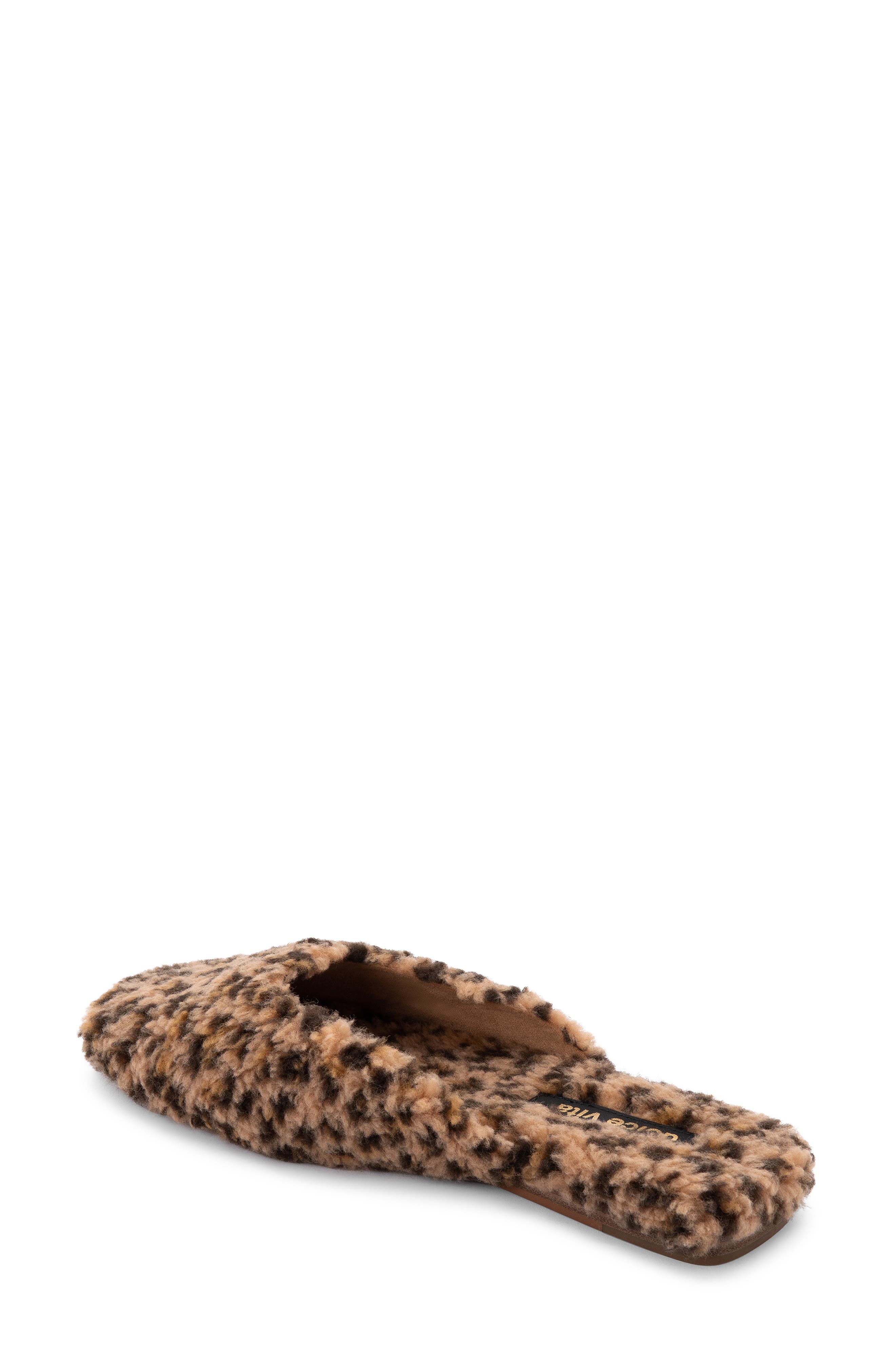 Dolce Vita Saydee Faux Shearling Mule Slipper, Alternate, color, 
