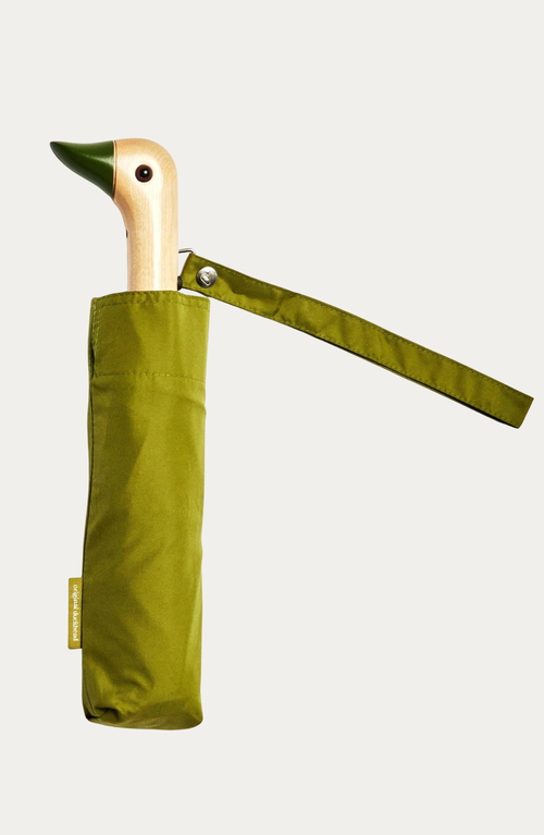 Original Duckhead Eco-friendly Compact Duck Umbrella In Green
