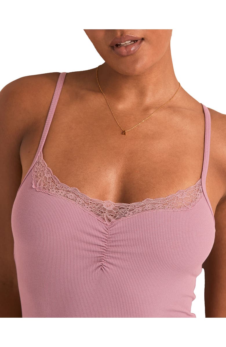 Adore Me Rib Rib Romper, Alternate, color, 