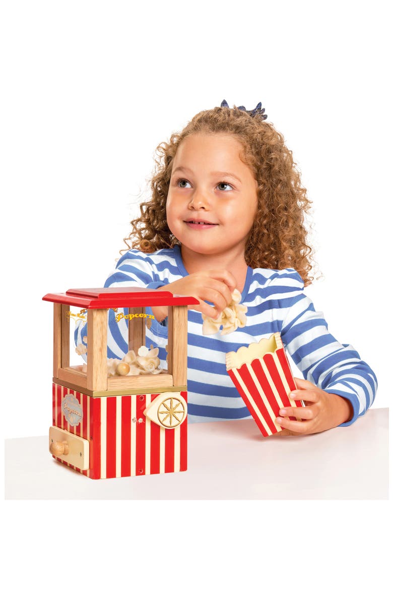 Popcorn Machine & Movie Playset, Alternate, color, RED AND TAN