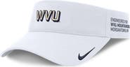 Nike Men's Nike White West Virginia Mountaineers 2025 On-Field Gameday Performance Ace Adjustable Visor