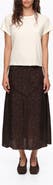 BIMBA Y LOLA Floral Lace A-line Midi Skirt