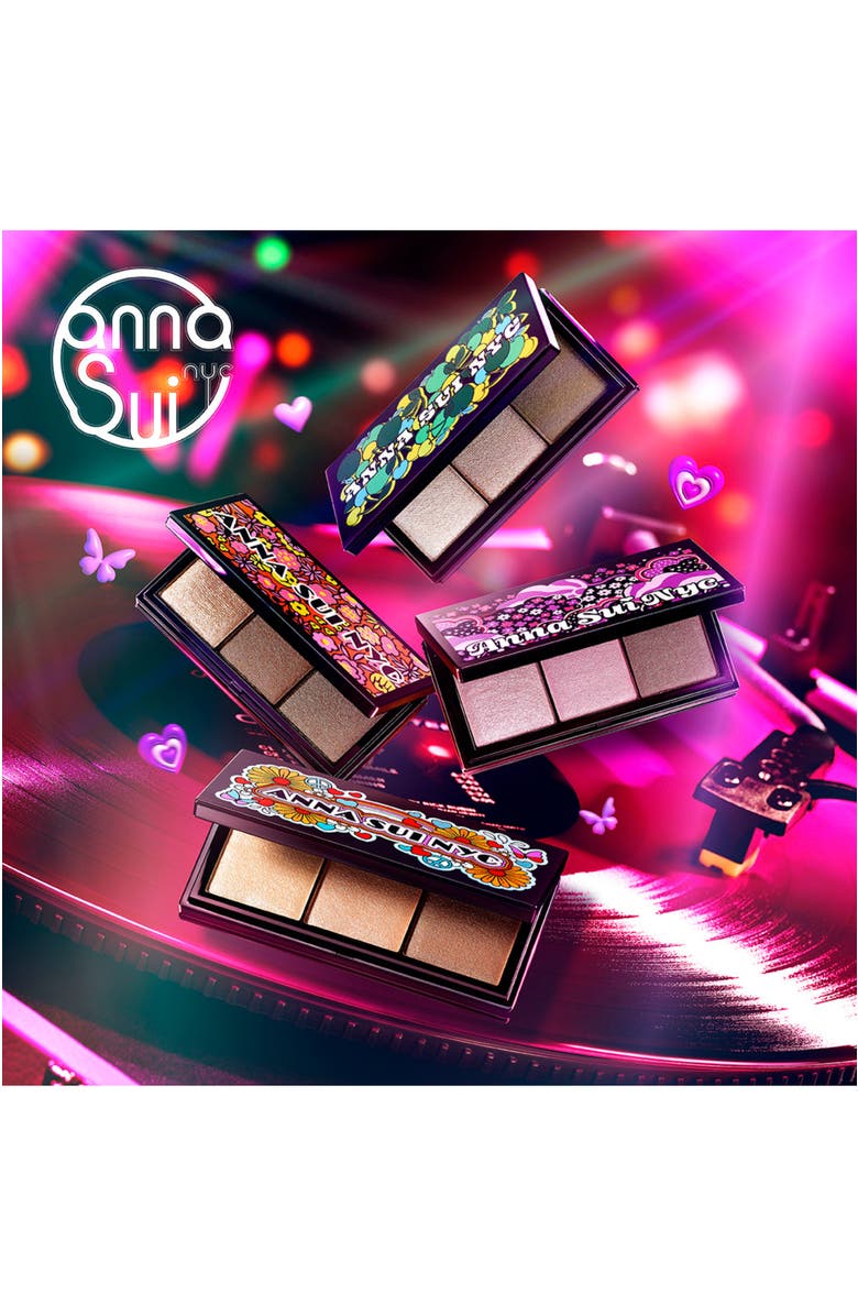 Anna Sui 3 Color Palette, Alternate, color, Enchanting, Soft Greige 04