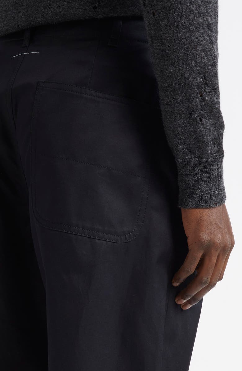 MM6 Maison Margiela Carpenter Pants, Alternate, color, Black