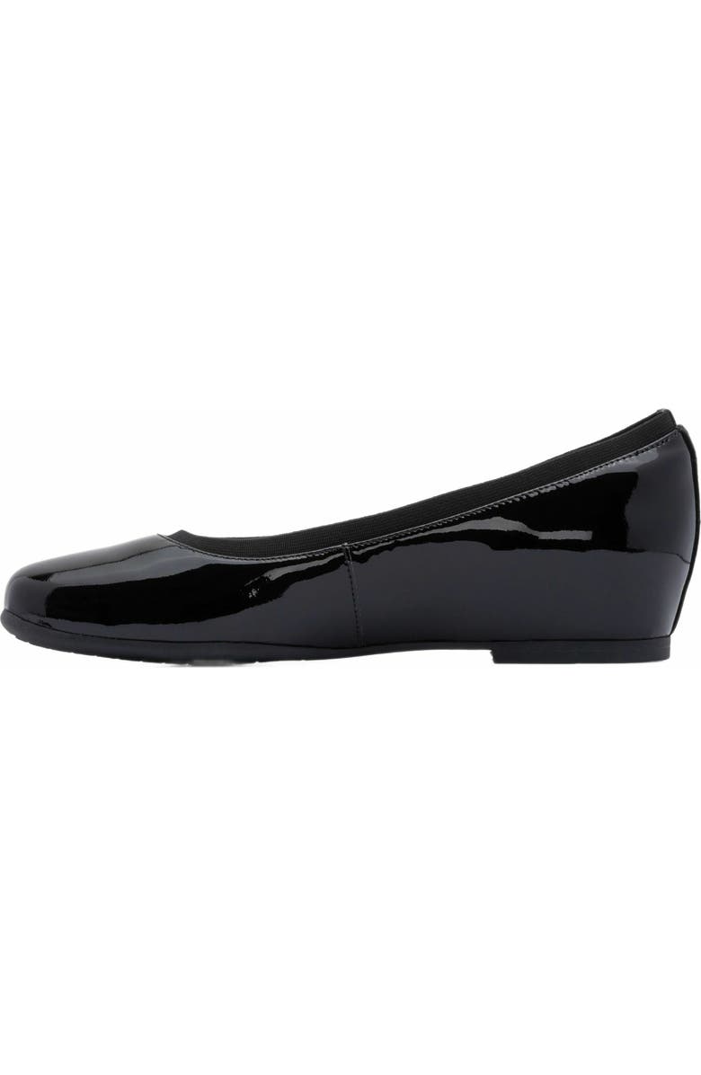 ABEO Cadence Ballet Flat, Alternate, color, Black Patent - Metatarsal