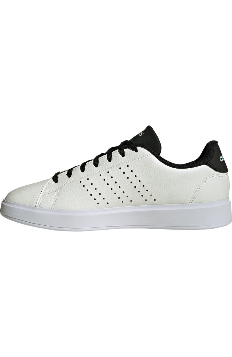 adidas Advantage 2.0 Low Top Sneaker, Alternate, color, Off White/ Black/ Black