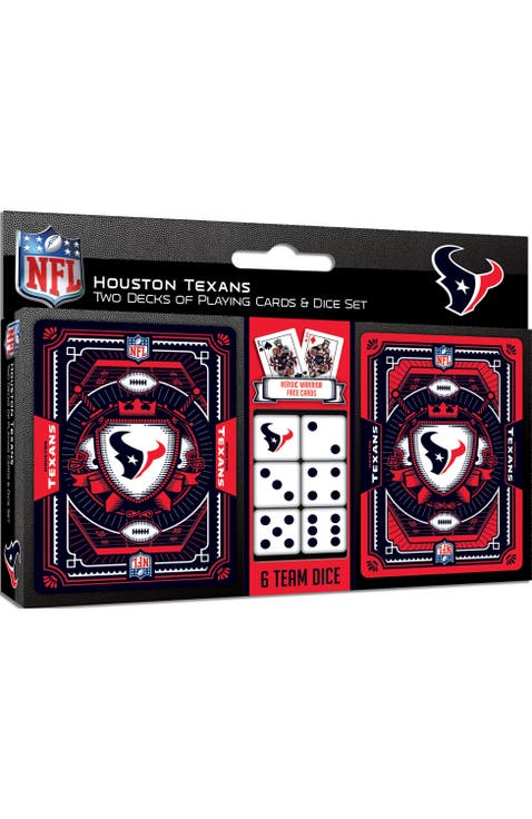 Houston Texans Playing Cards & Dice