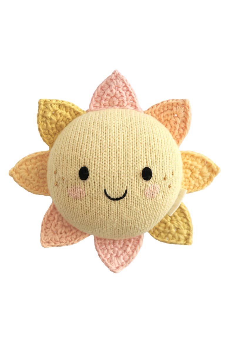 Baby Sunshine Stuffed Animal, Main, color, YELLOW