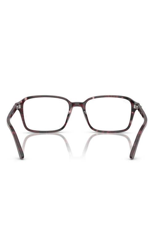 Ray Ban Ray-ban 54mm Square Optical Glasses In Violet