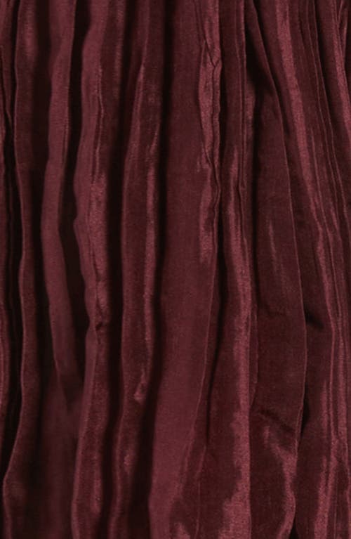 Eileen Fisher Whisper Silk Scarf In Burgundy