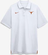 Nike Men's Nike White Texas Longhorns 2026 Sideline Tour Dri-FIT Polo