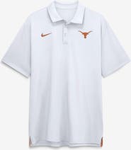 Nike Men's Nike White Texas Longhorns 2026 Sideline Tour Dri-FIT Polo