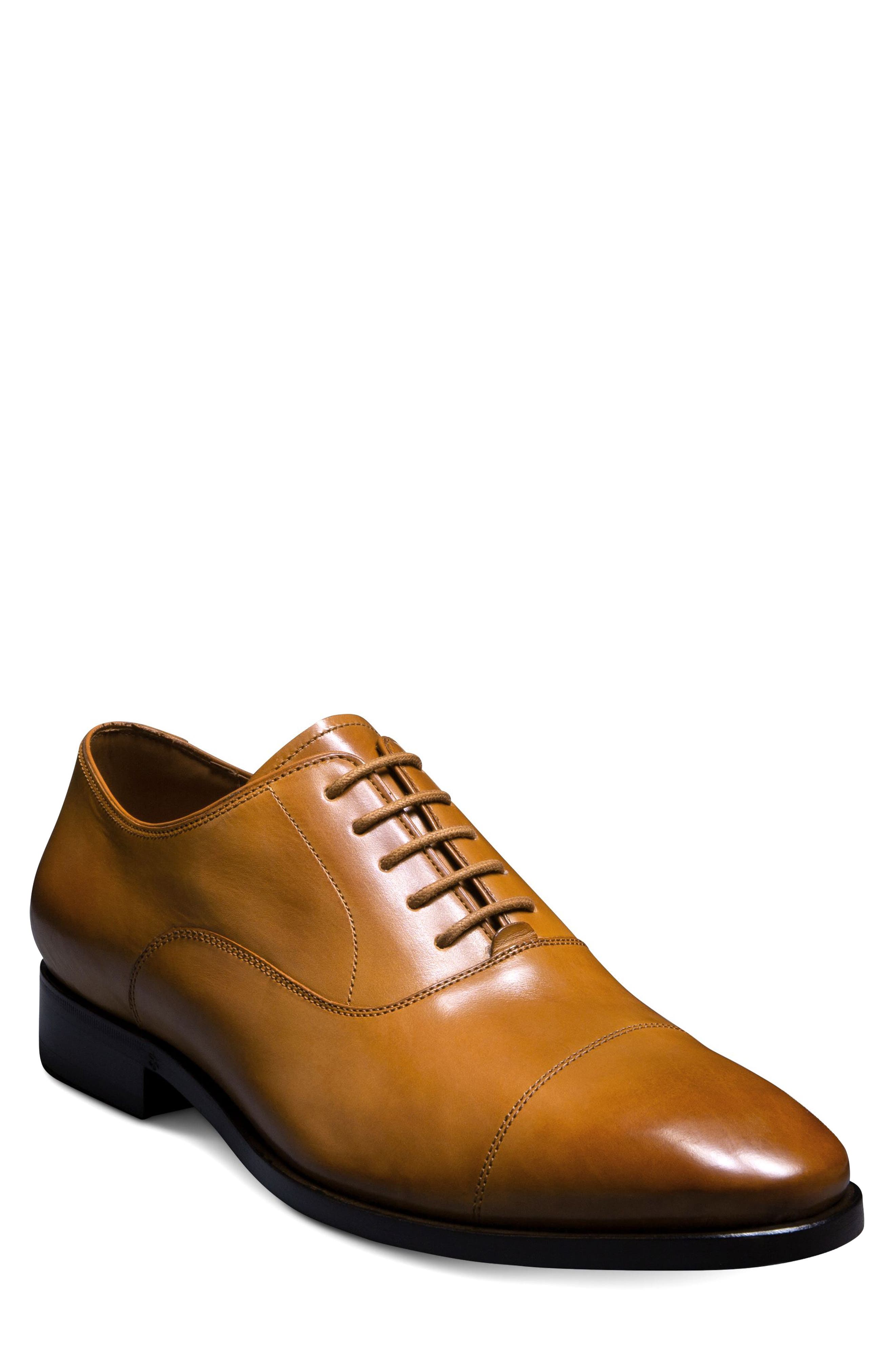 Siena Clean Cap Toe Oxford, Main, color, WALNUT