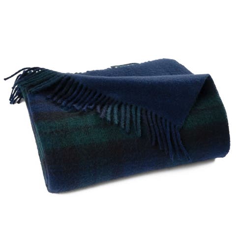 Double Merino Wool Reversible Throw