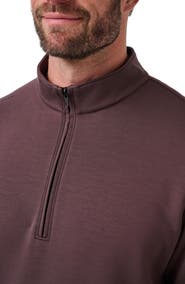 TravisMathew Fibercloud Quarter Zip Sweatshirt