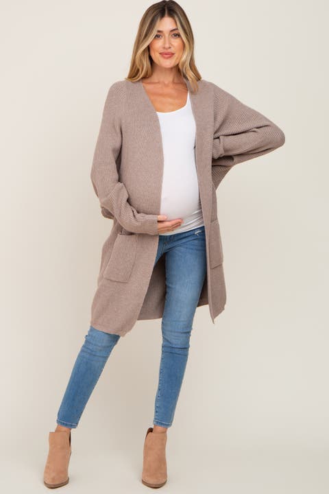 Pocketed Knit Cardigan
