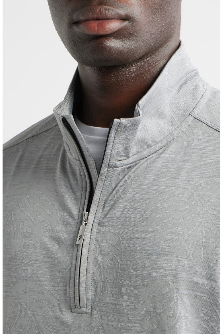 Monsterra Fade IslandZone® Performance Half Zip Pullover, Alternate, color, ULTIMATE GRAY