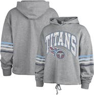 '47 Women's '47 Heather Gray Tennessee Titans Upland Bennett Pullover Hoodie