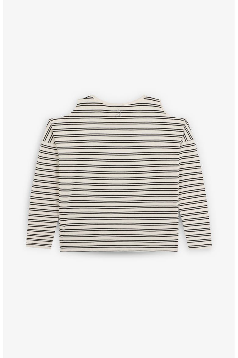 Cutoutlstee Girls, Alternate, color, Anthracitestripes