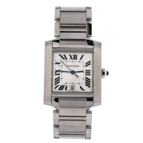 Tank Francaise Automatic Watch Stainless Steel 28