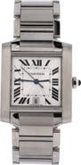 Pre-Owned Cartier Tank Francaise Automatic Watch Stainless Steel 28