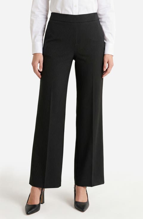 Kayla Wide Leg Pull-On Pants