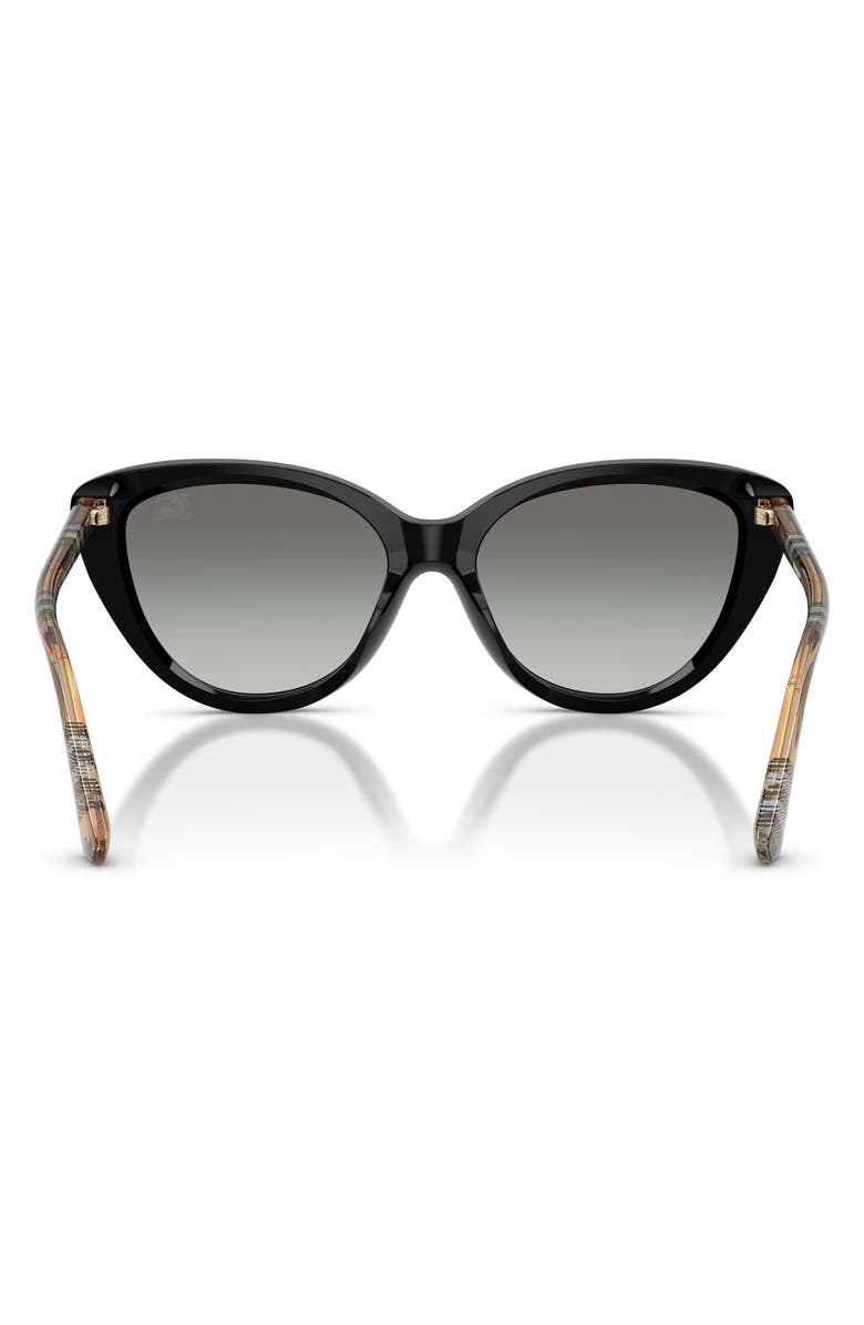 Burberry 55mm Cat Eye Sunglasses, Alternate, color, 