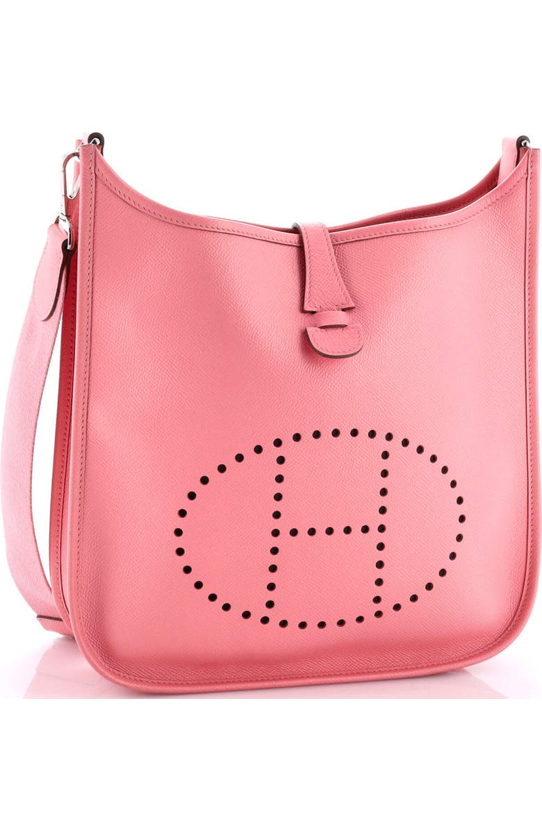 Pre-Owned Hermes Evelyne Bag Gen III Epsom PM, Alternate, color, Rose Confetti