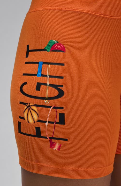 JORDAN JORDAN X DARIEN BIRKS ARTIST SERIES BIKE SHORTS