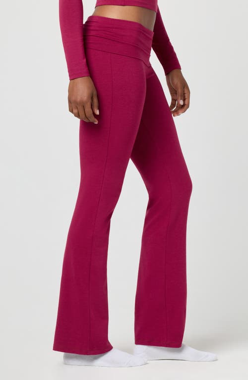 Florence By Mills Fold Down Flare Pants In Animal Print