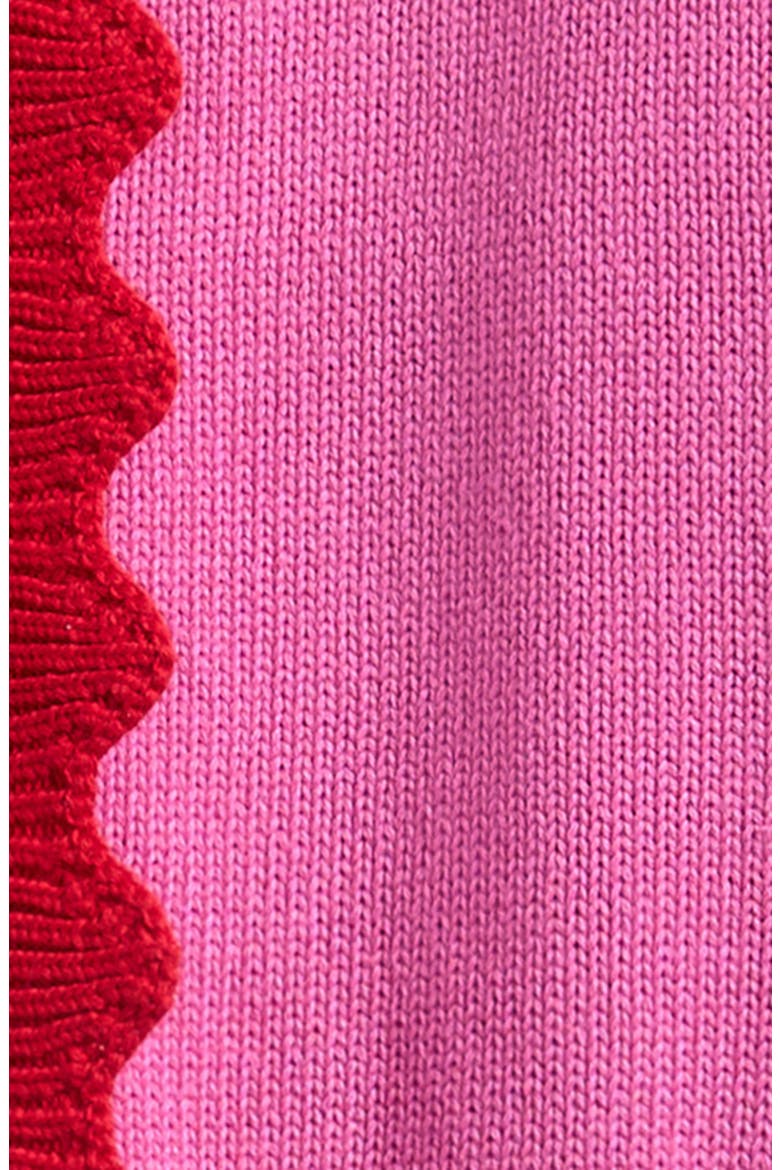 Kids' Wiggle Cotton Cardigan, Alternate, color, PINK