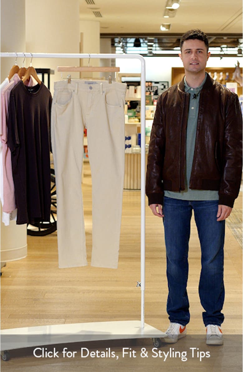 Blake Slim Straight Stretch Twill 5-Pocket Pants, sales video thumbnail